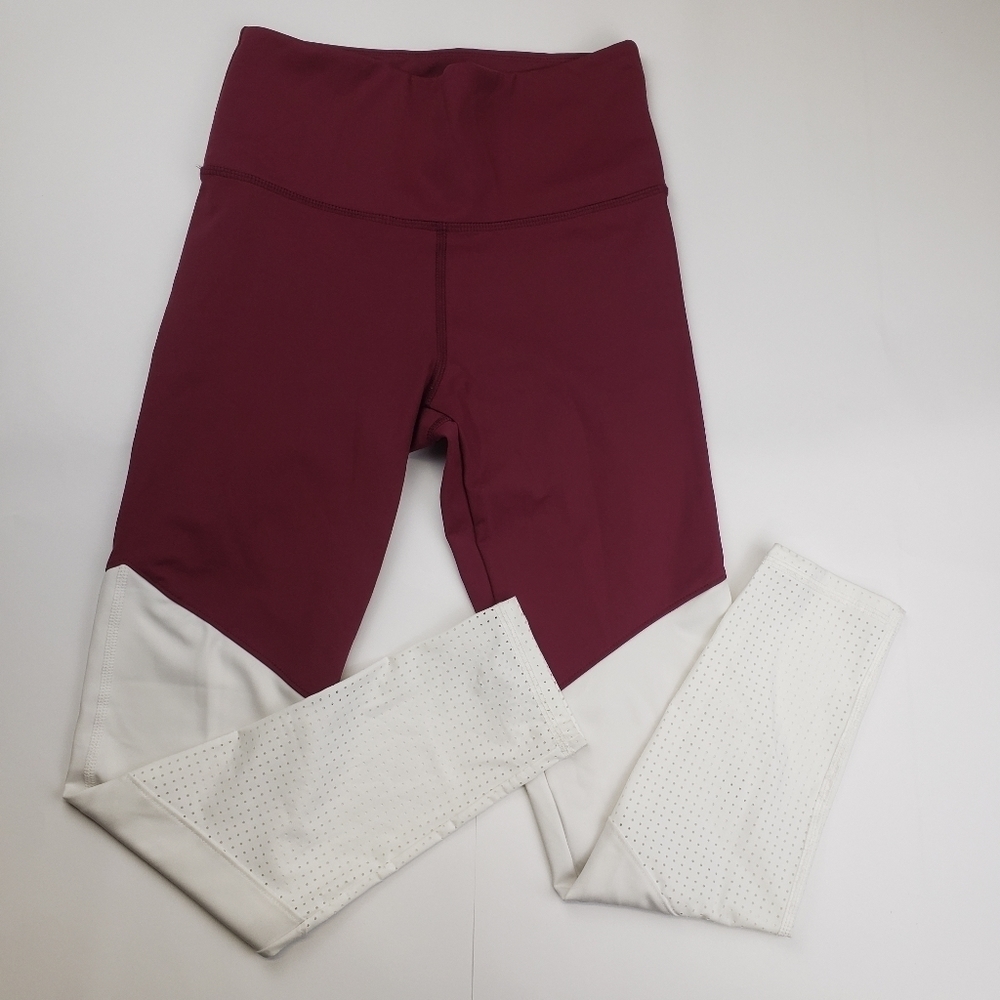 Nualime colorblock leggings size small - NEW